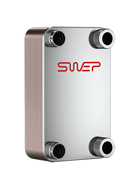 Brazed plate heat exchanger Swep B427M1x240/1P-SC-S /4xDN100
