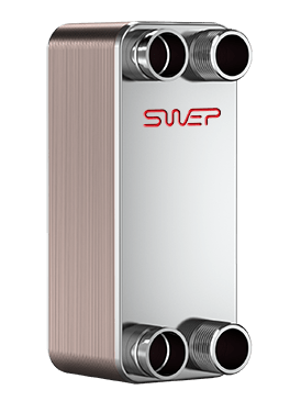 Brazed plate heat exchanger Swep B427M1x240/1P-SC-S /4xDN100