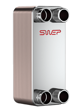 Brazed plate heat exchanger Swep B427M1x240/1P-SC-S /4xDN100