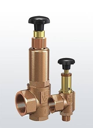 Перепускной клапан р/р СС499К Тмакс=+170oC PN25 0,5-25bar (DN15 15x15 853-bGFO(EPDM) Pуст=0,5-25bar)