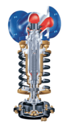 Pressure reducing valve 701 ARI-PREDU® PN16 body: grey cast iron Tmax=+300oC Pcr=0.5 - 1.2 bar flanged (DN32)