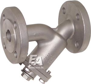 DN100 Flanged filter, PN16, Ed 1.4408 Sieb 1.4301, cell size 0.6mm, m. length EN558-1