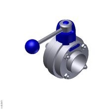 560400321100  Дисковый клапан SV04 ZF DN 32 304 BL. HB04 VMQ