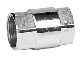 GENEBRE 3122P full-bore check valve body-brass, seal-NBR, Tmax=110°C BP/BP (PN 25, DN 20, 3122 05 20)