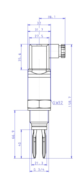 Limit level Vibration Alarm (555291)