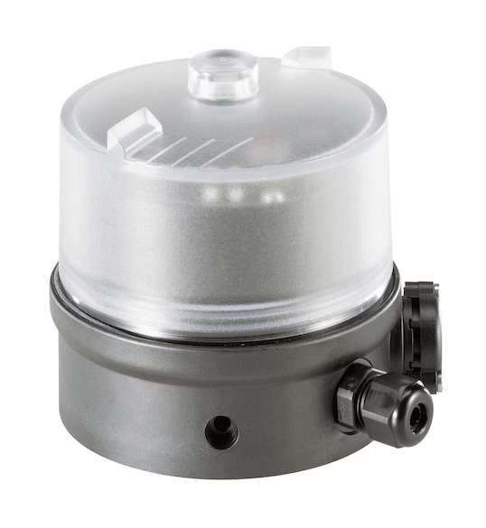 Control and feedback head for integrated installation on Robolux valves type 2036 (242249)