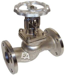 Shut-off valve DN65, PN16, stainless steel. steel 