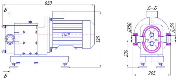 مضخة دوارة شنك 14-5/2 (أورا-5/2) - منر-دو 50 /دو 50