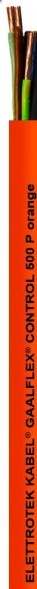 كابلات تحكم مرنة اليتروتيك كابيل جالفلكس كنترول 500 بي برتقالي