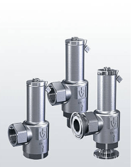 417-tGFO-PTFE Перепускной клапан р/р 1.4408 Тмакс=+225оС PN20 0,5-12,0bar (DN10, 10х10, 417-tGFO-10-f/f-10/10-PTFE-2.4бар)