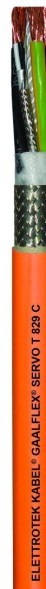 Кабели для моторов и сервокабели Elettrotek Kabel GAALFLEX SERVO T 829 C