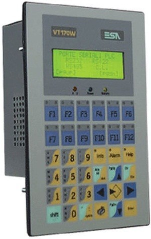ESA VT170WA0000 Control Panel