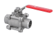 Ball valve ball valve DN25, PN64, 1.4408/PTFE, Anschweißenden, voller Zugang, DIN3202-S13