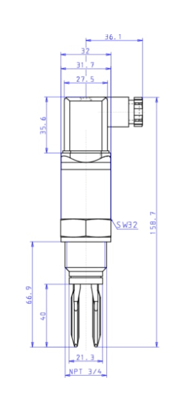 Vibration alarm of the maximum level (560986)