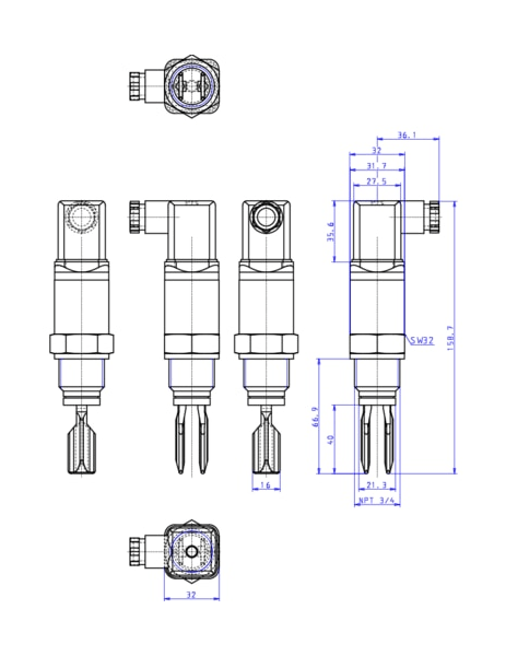 Vibration alarm of the maximum level (560986)