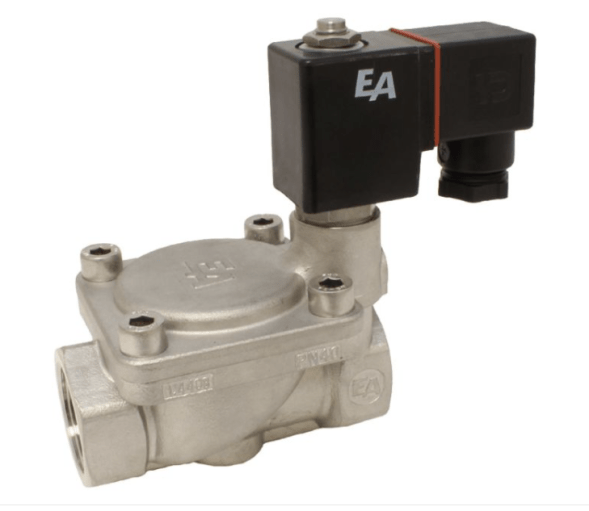 Solenoid valve 2/2-Magnetventil, G1&amp;quot;, Edel/EPDM, 24VDC, 0.5-20bar, servogesteuert