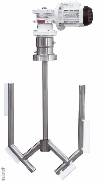 المحرضين سكك مع ختم الميكانيكية