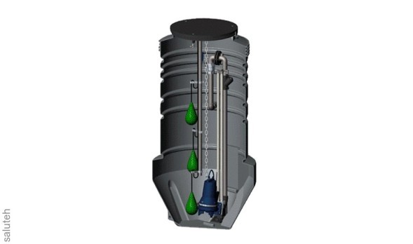 Sewage pump 96235320 PUST10.20.S.A.SS.DP/SE