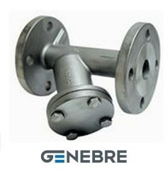 GENEBRE PN16 mesh filter housing: stainless steel. steel, Tmax=+240oC flanged