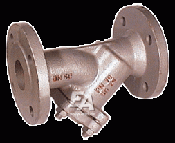 Filter DN150, PN16, fine mesh GG-25/stainless steel. steel