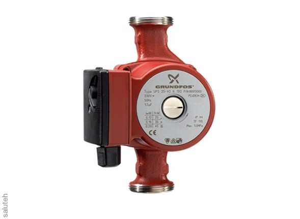 Circulation pump 96913060 Grundfos UPS25-40 N 180 1x230V 50Hz 9H