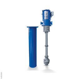 عمودي الاقسام برميل مضخة وكتب