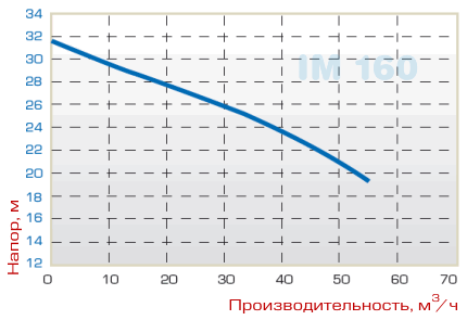 مضخة إم 160 ، ب ، 1250 مم ، 7.5 كيلو واط (فيتون)