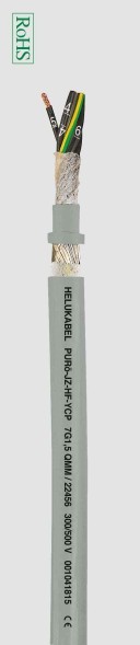 Cables for towed circuits HELUKABEL PURo-JZ-HF-YCP