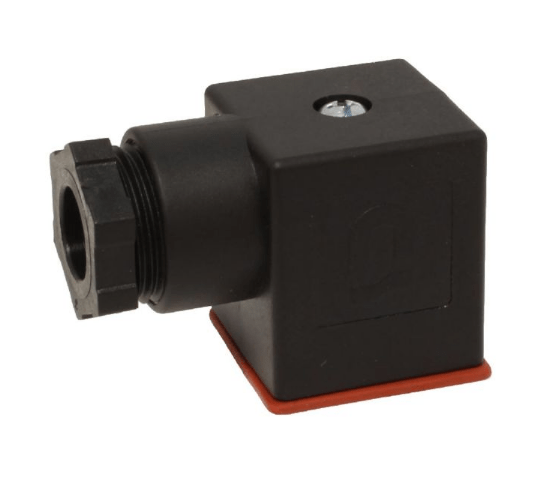 Plug DIN-EN175301-803, M20x1.5/PG9, with gasket and mounting screw