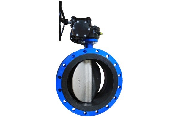 Rotary disc shutter KV01-21-22E PN16/PN10 body:angle steel, disc:angle steel EPDM, fla