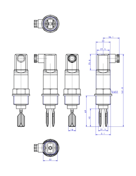 Vibration alarm of the limit level (555298)