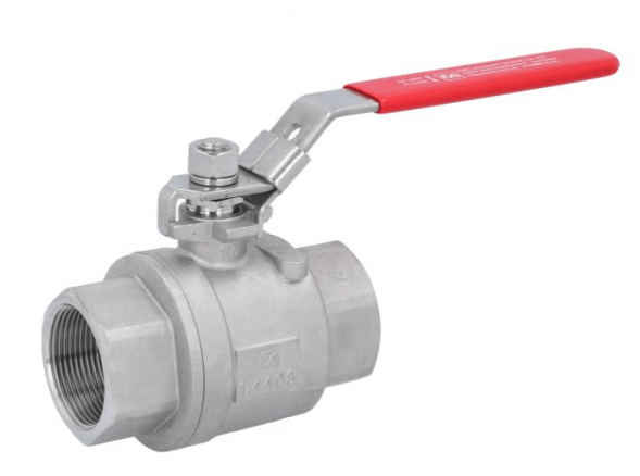Kugelhahn 4&amp;quot; ball valve, PN63, 1.4408/PTFE, 2-teilig, Innengewinde, voller Durchgang