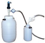 Бочковой пневматический насос TR F-PN, PVDF, L. 1200 MM