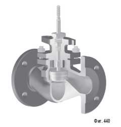 Control valve 12.440 ARI-STEVI used PN16, cast iron EN-JL1040/PTFE Tmax=+250oC flanged (DN65 PN16)
