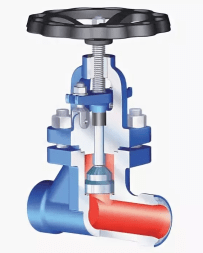 Shut-off valve 12.005 ARI-STOBU PN16, cast steel 1.0619+N, welded (PN 16, DN 15)