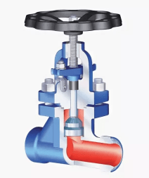 Shut-off valve 12.005 ARI-STOBU PN16, cast steel 1.0619+N, welded (PN 16, DN 15)