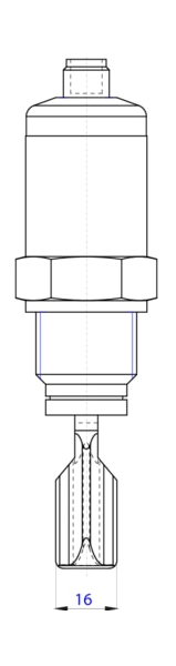 Vibration alarm of the limit level (557154)