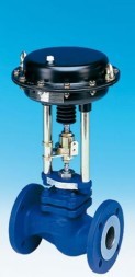 Control valve 23.405 ARI-STEVI PN25 EN-JS1049 with pneumatic actuator -DP flange