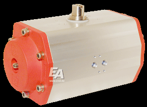 Pneumatic actuator DW55, DIN, F03/05, 8kt.14