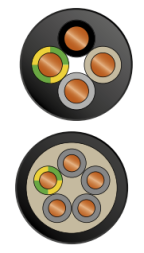 كوندوكتيكس كرين وكابلات المصاعد-وامبفلر غم