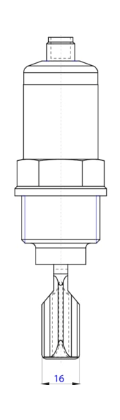 Vibration alarm of the limit level (557155)