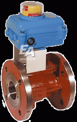 Кран шаровый-VO, DN125, с приводом NE19 GG-25, PTFE/NBR/нерж. сталь, 230V 50Hz, 20сек