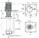 مضخة إم 140 ، بفدف ، 1250 مم ، 3 كيلو واط