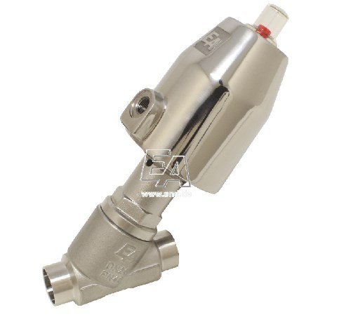 Pneumatic valve, DN20, SK32-Ms., OS Stainless steel/PTFE, Ruhe zu, mit Medium