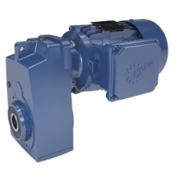 SK6382A Цилиндрический мотор-редуктор (пар.вал) SK6382A B G-132M/4 (№932538700) 7,5kW 1445/131/min, 227кг 