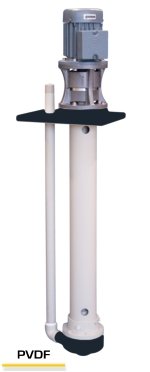 Pump IM 80, PVDF, 800 MM, 0.37 kW