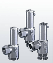 Stainless steel bypass valve.steel 417-mGFO-15-f/f-15/15-PTFE-2-8 bar