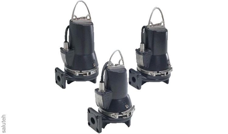 Sewage pump 96076223 with cutting mechanism SEG.40.26.EX.2.50B