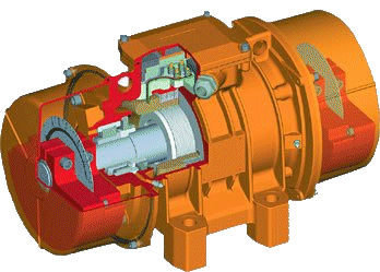 Vibration motor pad MVSI 10/5200-S02 