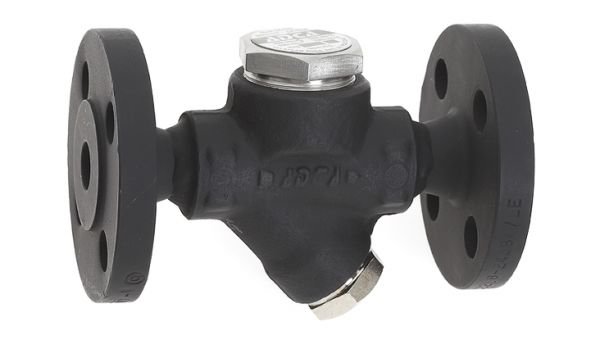 Thermodynamic condensate trap DN25 DT46 PN40, with bim.air outlet, thermal insulation. kr. and built-in filter. f/f angle. art.